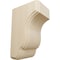 Ekena Millwork 3 1/2"W x 4"D x 6 1/2"H Capistrano Mission Corbel, Rubberwood COR03X04X06CPRW - alternate 1